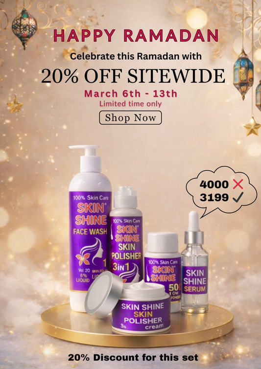 💎 ( Complete Skin Care ) 💎🌙 Ramzan Special 15% OFF – Limited Time Offer! 🌙