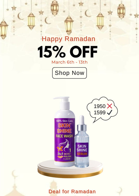 ( Face wash & Serum ) 🌙 Ramzan Special 15% OFF – Limited Time Offer! 🌙