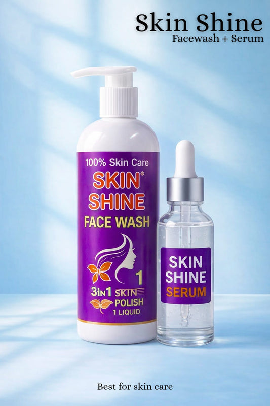 ( Face wash & Serum ) ✨